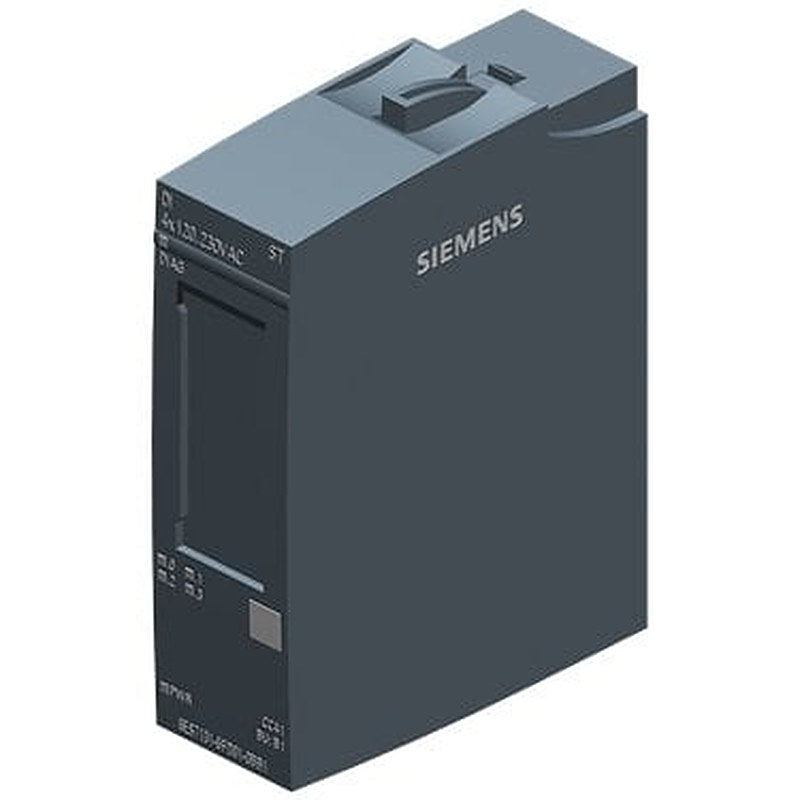 SIPLUS ET 200SP DI 4x120..230 V AC ST based on 6ES7131-6FD01-0BB1 with conformal coating, -40…+70 °C, digital input module, suitable for BU type B1, color code CC41, module diagnostics