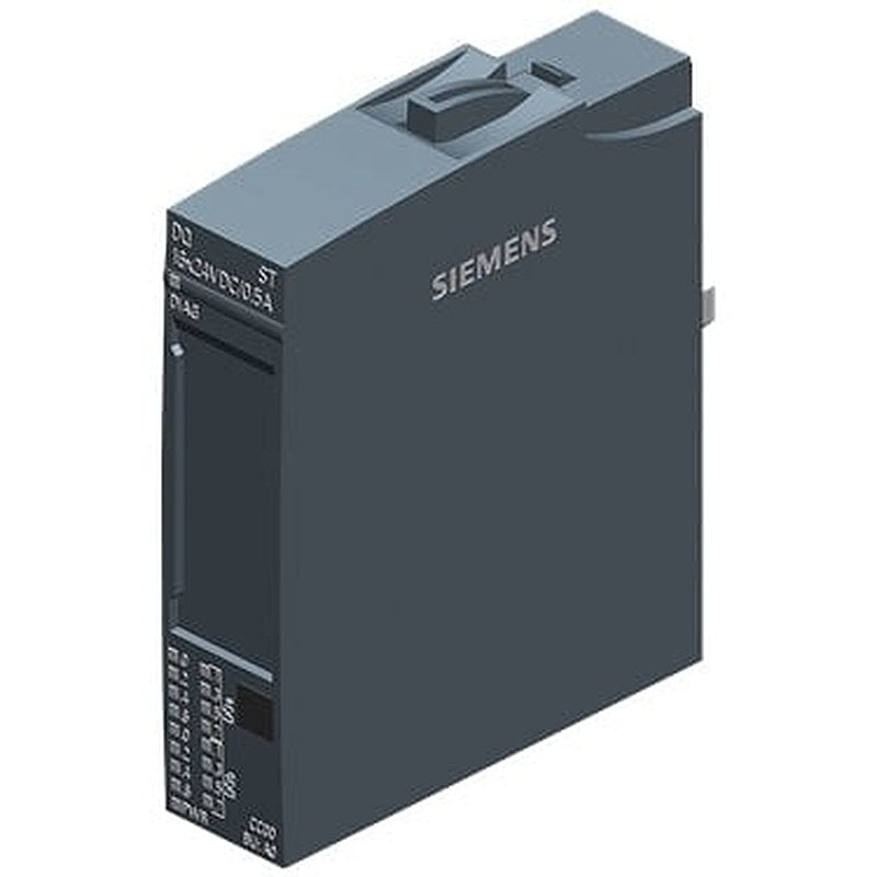 SIPLUS ET 200SP DQ 16x24VDC/0,5A ST based on 6ES7132-6BH01-0BA0 with conformal coating, -40…+70 °C, digital output module, suitable for BU type A0, color code CC00, module diagnostics