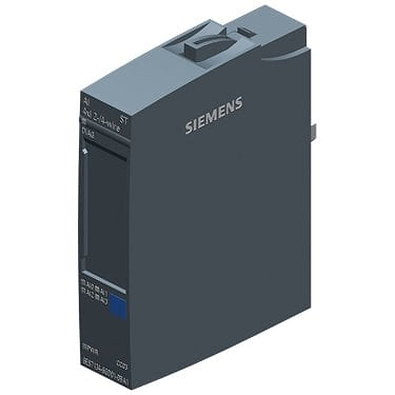 SIPLUS ET 200SP AI 4xI 2-/4-w ST based on 6ES7134-6GD01-0BA1 with conformal coating, -40…+60 °C, start up -25 °C, analog input module, suitable for BU type A0, A1, color code CC03, module diagnostics, 16-bit, +/-0.3%