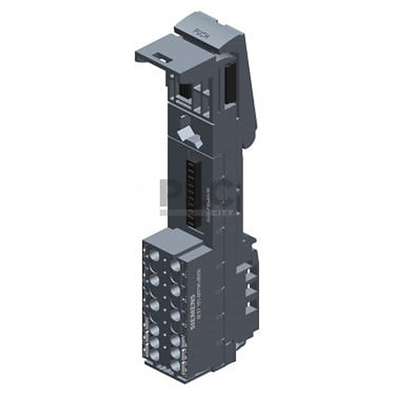 SIPLUS ET 200SP BU20-P12+A0+0B based on 6ES7193-6BP00-0BD0 with conformal coating, -40…+70 °C, BU type D0, push-in terminals, without AUX terminals, bridged to the left, WxH: 20 mm x 117 mm