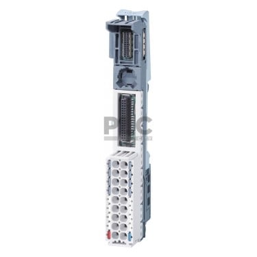 SIPLUS ET 200SP BU15-P16+A0+2D/T based on 6ES7193-6BP00-0DA1 with conformal coating, -40…+70 °C, BU type A1, push-in terminals, without AUX terminals, new load group, WxH: 15 mm x 117 mm, with temperature acquisition
