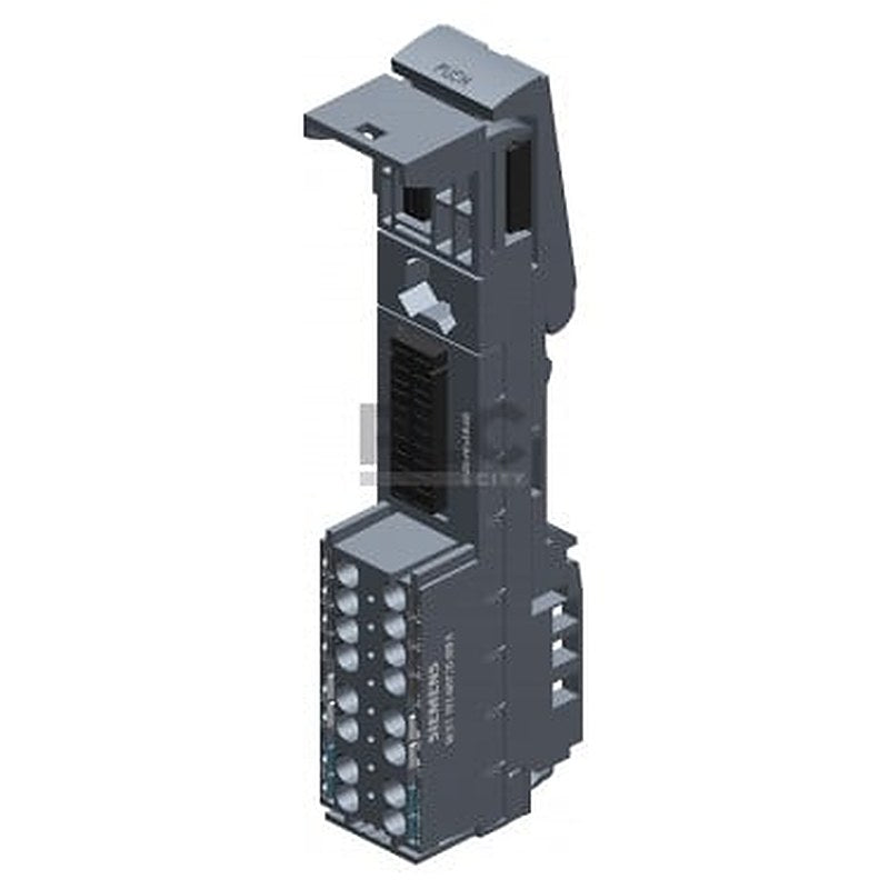SIPLUS ET 200SP BU20-P8+A4+0B based on 6ES7193-6BP20-0BF0 with conformal coating, -40…+60 °C, BU type F0, push-in terminals, with 4 AUX terminals, bridged to the left, WxH: 20 mm x 117 mm