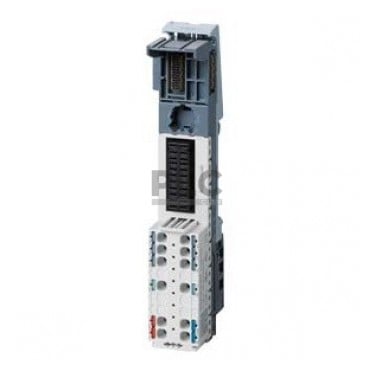 SIPLUS ET 200SP BU20-P6+A2+4D based on 6ES7193-6BP20-0DC0 with conformal coating, -40…+60 °C, BU type C0, push-in terminals, with 2 AUX terminals, new load group, WxH: 20 mm x 117 mm