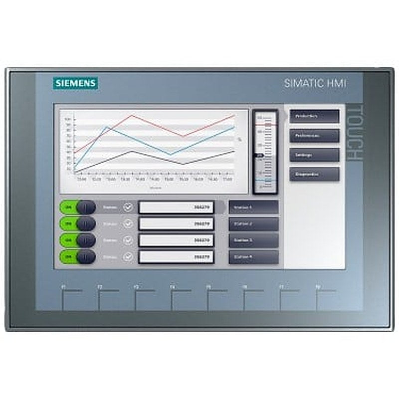 SIMATIC HMI, KTP900 Basic, Basic Panel, Key/touch operation, 9" TFT display, 65536 colors, PROFINET interface, configurable from WinCC Basic V13/ STEP 7 Basic V13, contains open-source software, which is provided free of charge see enclosed CD