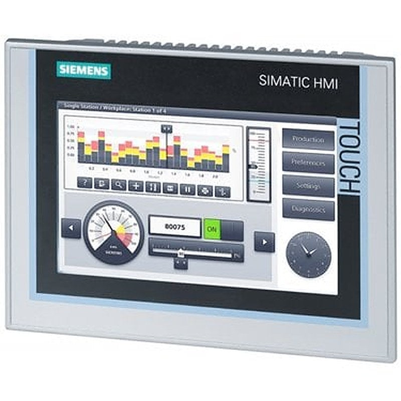 SIMATIC HMI TP700 Comfort, Comfort Panel, touch operation, 7" widescreen TFT display, 16 million colors, PROFINET interface, MPI/PROFIBUS DP interface, 12 MB configuration memory, Windows CE 6.0, configurable from WinCC Comfort V11