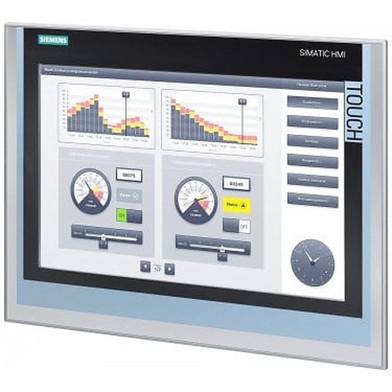 SIMATIC HMI TP1500 Comfort, Comfort Panel, touch operation, 15" widescreen TFT display, 16 million colors, PROFINET interface, MPI/PROFIBUS DP interface, 24 MB configuration memory, WEC 2013, configurable as of WinCC Comfort V14 SP1 with HSP, ambient temperature up to 50 °C (up to 55 °C with restrictions)