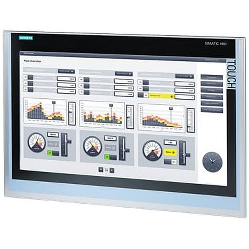 SIMATIC HMI TP2200 Comfort, Comfort Panel, Touch operation, 22" widescreen TFT display, 16 million colors, PROFINET interface, MPI/PROFIBUS DP interface, 24 MB configuration memory, WEC 2013, configurable from WinCC Comfort V14 SP1 with HSP