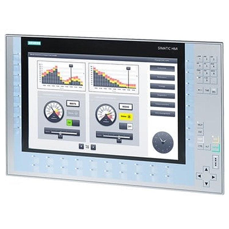 SIMATIC HMI KP1500 Comfort, Comfort Panel, key operation, 15" widescreen TFT display, 16 million colors, PROFINET interface, MPI/PROFIBUS DP interface, 24 MB configuration memory, WEC 2013, configurable as of WinCC Comfort V14 SP1 with HSP, ambient temperature up to 50 °C (up to 55 °C with restrictions)