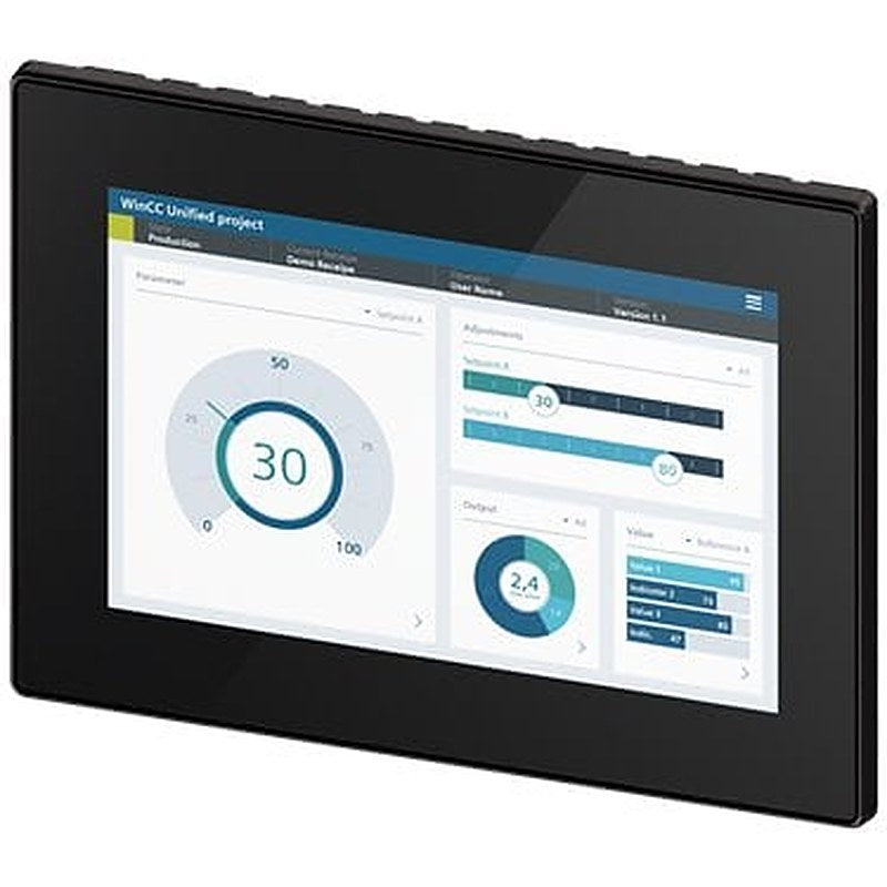 SIMATIC HMI MTP1000, Unified Comfort Panel, neutral, touch operation, 10.1" widescreen TFT display, 16 million colors, PROFINET interface, configurable from WinCC Unified Comfort V16, contains open-source software, which is provided free of charge See enclosed Blu-Ray