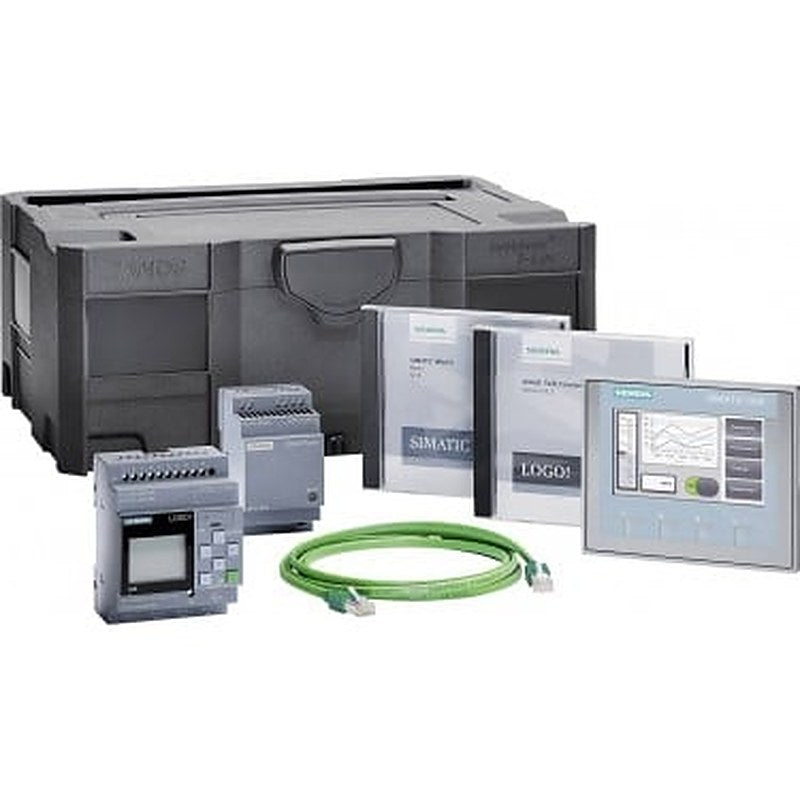 LOGO! + KTP400 BASIC STARTERKIT LOGO! 12/24RCE, HMI KTP400 BASIC, LOGO! POWER 24V 1.3A, LOGO! SOFT COMFORT V8, WINCC BASIC, INFOMATERIAL, IN SYSTAINER