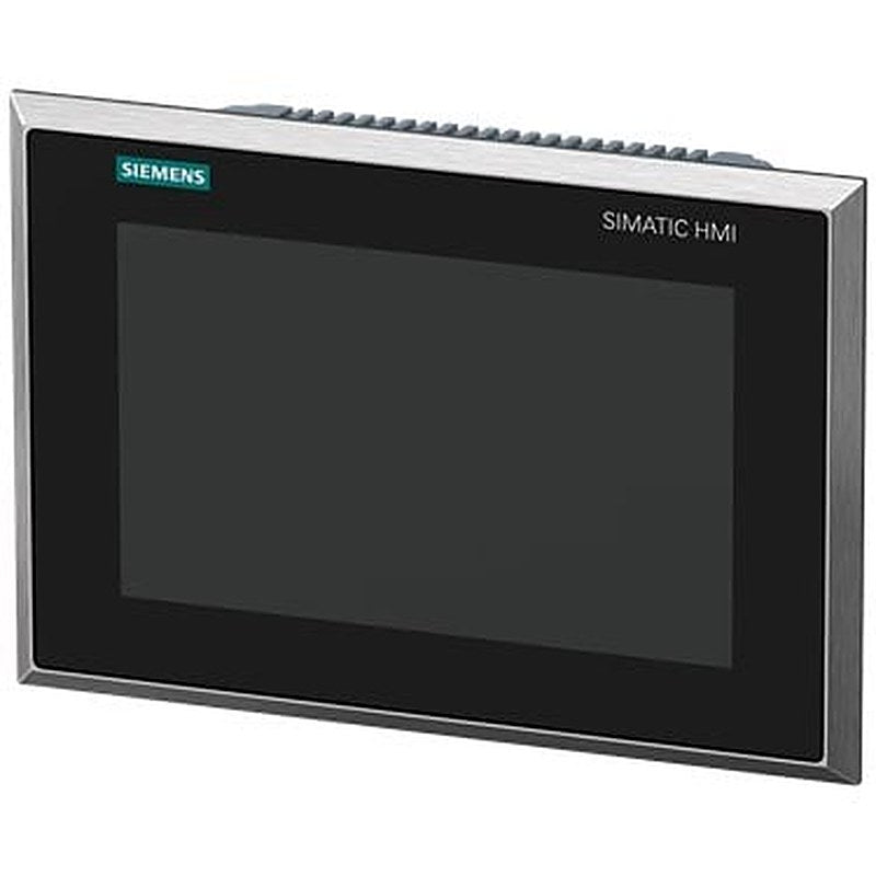 SIMATIC HMI TP900 Comfort INOX Stainless steel front, Glass pane, capacitive touch, Degree of protection front IP69K, 9" widescreen TFT display, PROFINET interface, MPI/PROFIBUS DP interface, 12 MB configuration memory, Windows CE 6.0, (Microsoft Support included Security updates discontinued) configurable from WinCC Comfort V15