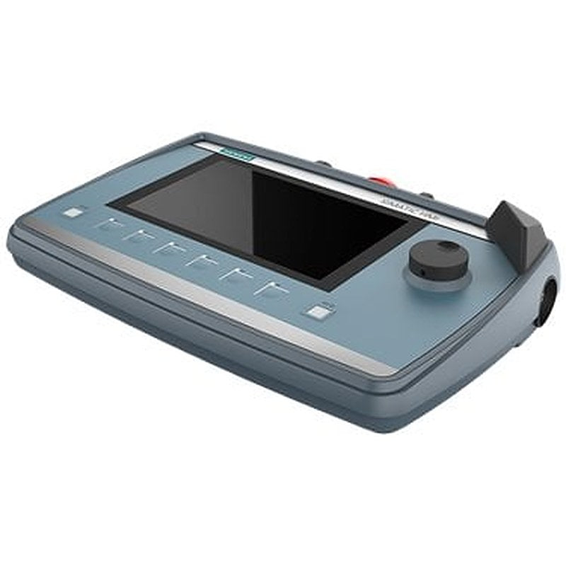 SIMATIC HMI KTP700F Mobile HW, 7.0" TFT display, 800 x 480 pixel,16m colors key and touch operation, 6 function keys, 2 illuminated push-buttons, 1x PROFINET/Industrial Ethernet interface, 1x multimedia card, 1x USB, Key-operated switch, acknowledgement switch, emergency stop/stop button configurable from WinCC Comfort V15, handwheel
