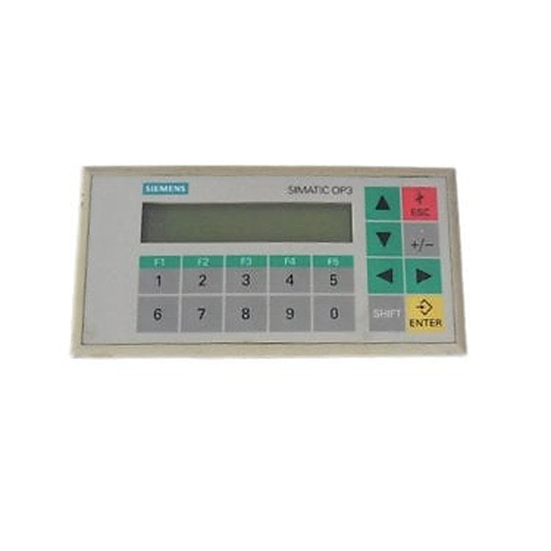 Operator Panel OP3 with cable for connection to SIMATIC S7, SER. cable for configuration and cable for power supply