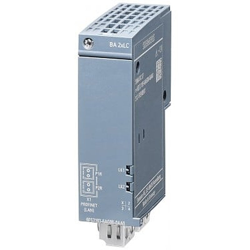 SIMATIC ET 200SP HA, bus adapter BA 2XLC 2 x LC glass FOC connections, for PROFINET