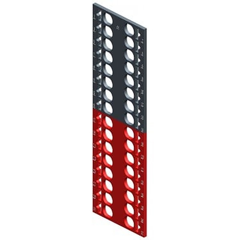 SIMATIC ET 200SP HA, 10 color-coded labels color code CC01, for I/O modules, module-specific, for 32 push-in terminals