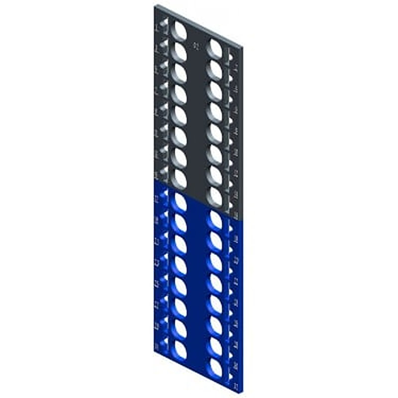 SIMATIC ET 200SP HA, 10 color-coded labels color code CC02, for I/O modules, module-specific, for 32 push-in terminals