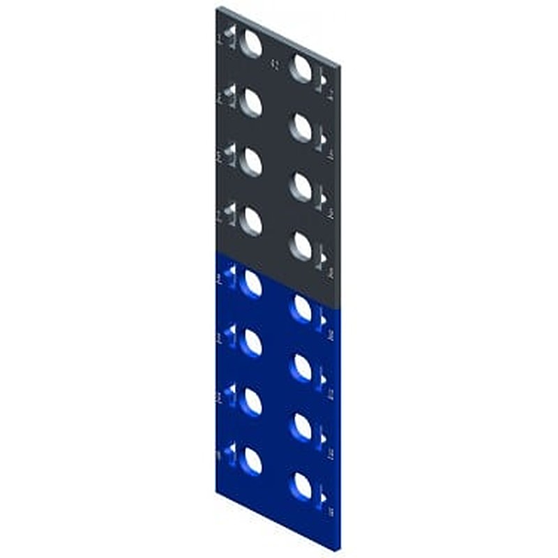 SIMATIC ET 200SP HA, 10 color-coded labels color code CC42, for I/O modules, module-specific, for 16 push-in terminals