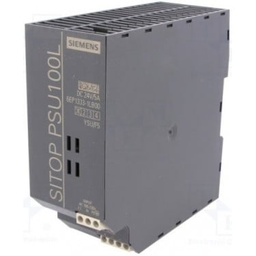 SITOP PSU100L 24 V/5 A Stabilized power supply input: 120/230 V AC, output: 24 V DC/5 A