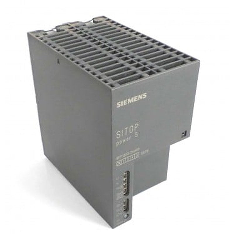 SITOP POWER 5 STABILIZED POWER SUPPLY INPUT: 120/230 V AC OUTPUT: 24 V DC/5 A INDUSTRIAL VERSION