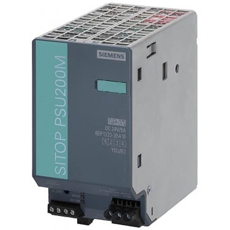SITOP PSU200M 5 A stabilized power supply input: 120/230-500 V AC output: 24 V DC/5 A *Ex approval no longer available*