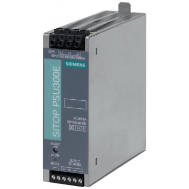 SITOP PSU300E 24 V/5 A Stabilized power supply input: 3 AC 400-500 V output: 24 V DC/5 A