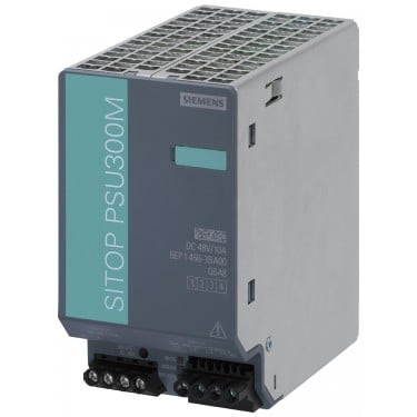 SITOP PSU300M 48V/10A STABILIZED POWER SUPPLY INPUT: 400-500 V 3 AC OUTPUT: 48 V/10 A DC