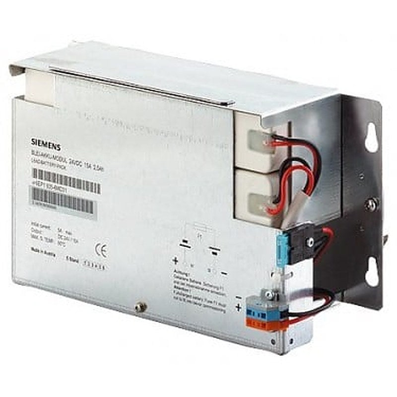 SITOP pure lead battery module 24 V/2.5 Ah with maintenance-free sealed lead batteries for SITOP DC UPS module 6 A and 15 A *Ex approval no longer available*