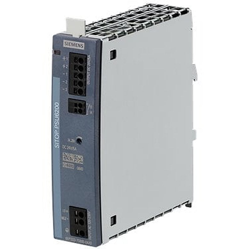 SITOP PSU6200 24 V/5 A Stabilized power supply Input: 120 - 230 V AC, (120 - 240 V DC) Output: 24 V DC/5 A