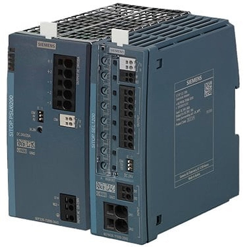 SITOP PSU6200 Starter package SITOP PSU6200 20A 1-phase Input: 120 ... 230 V AC, SITOP SEL1200 8*10 A with diagnostics interface