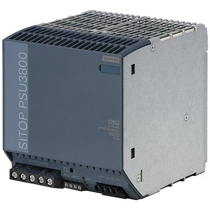 SITOP PSU3800 24 V/30-40 A stabilized power supply input: 400-500 V 3 AC output: 24 V DC/30-40 A suitable for battery charging *Ex approval no longer available*