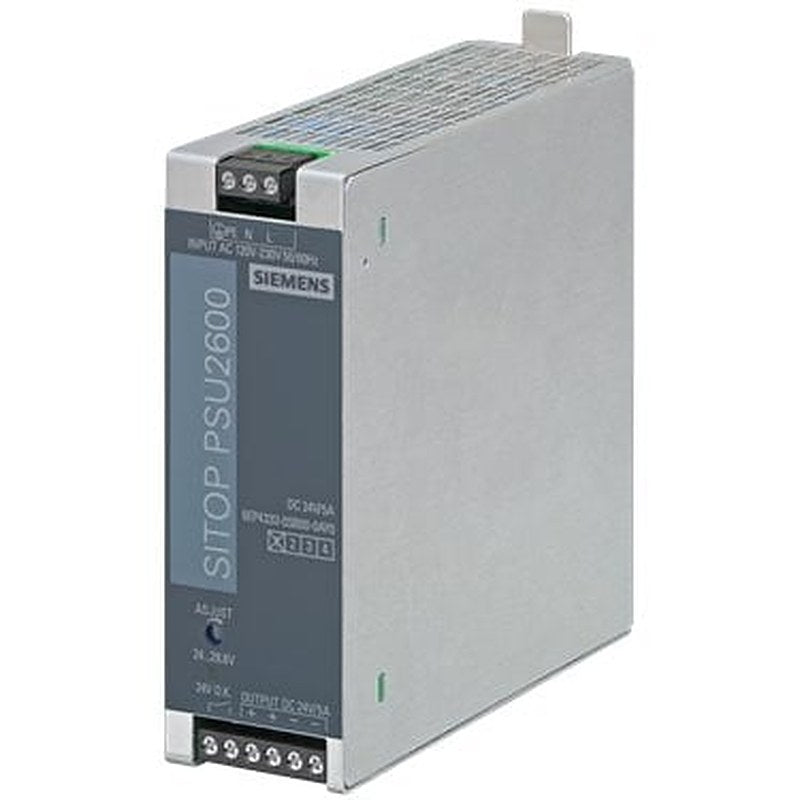 SITOP PSU2600 24 V/5 A Stabilized power supply input: 230 V AC output: 24 V DC/5 A