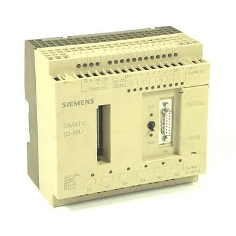 SIMATIC S5, Compact unit S5-90U with enclosed battery 10DE 24V, 6 relay outputs MAINS VOLTAGE CONNECTION 115/230 V