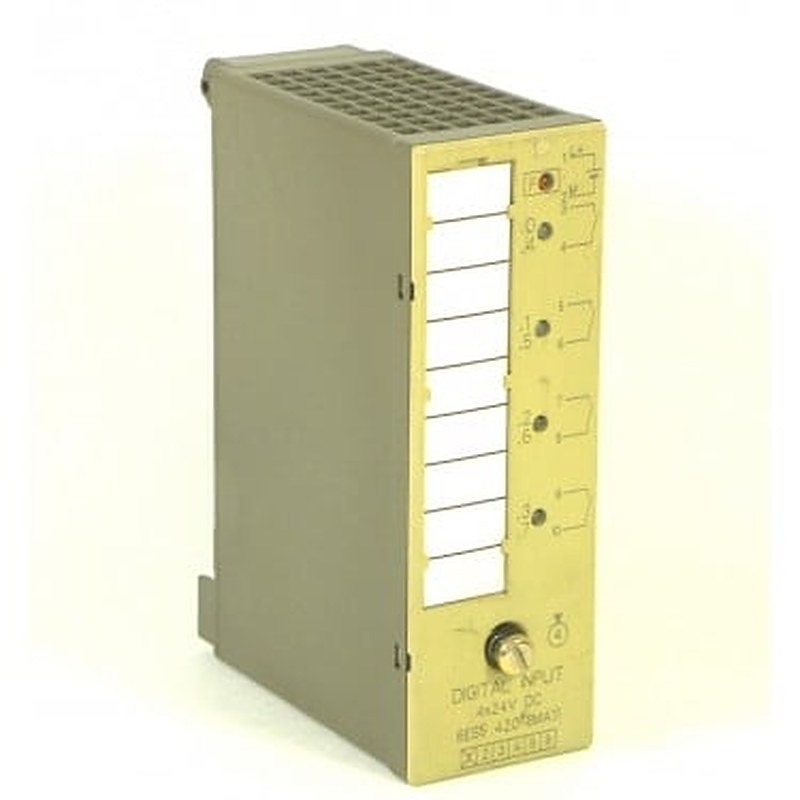 SIMATIC S5, Digital input 420 Non-isolated for S5-90U/-95U/-100U, ET 100U, ET 200U 4 inputs 24 V DC