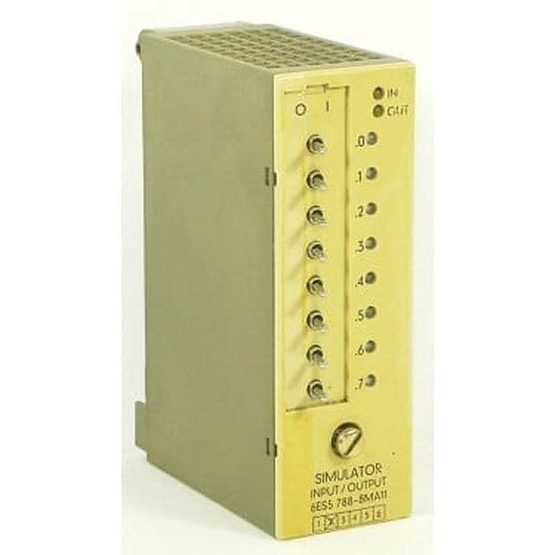 SIMATIC S5, SIMULATION UNIT 788 for S5-90U/-95U/-100U, AND 100U/AND 200U Simulation of 8 input SIGNALS or 8 output signals