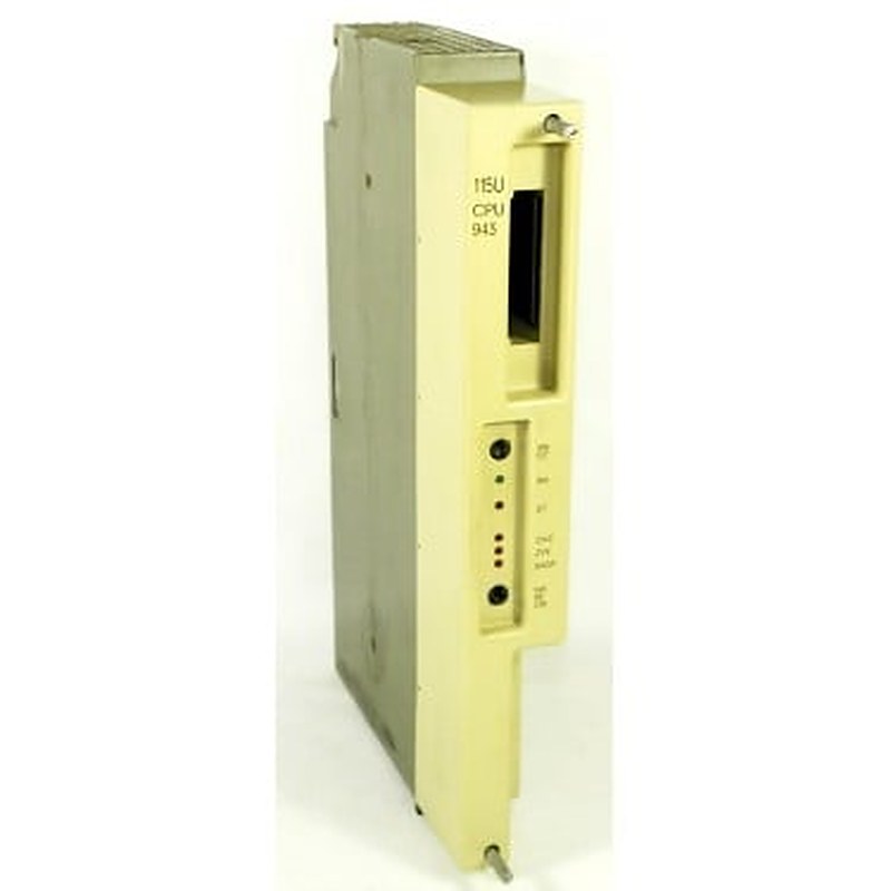 SIMATIC S5, CPU 943 F. S5-115U PLC RAM 16 KBYTES W. 1 PROGRAMMER PORT
