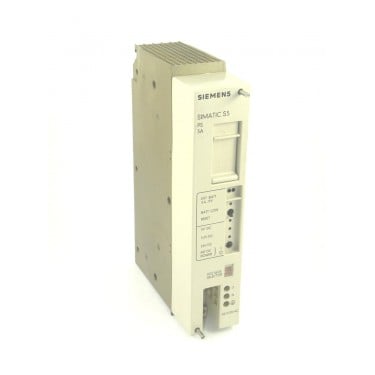 SIMATIC S5, 951 POWER SUPPLY UNIT, W/O BACKUP BATTERY F. S5-115U/H PLC 115/230V DC; 5V DC, 3A