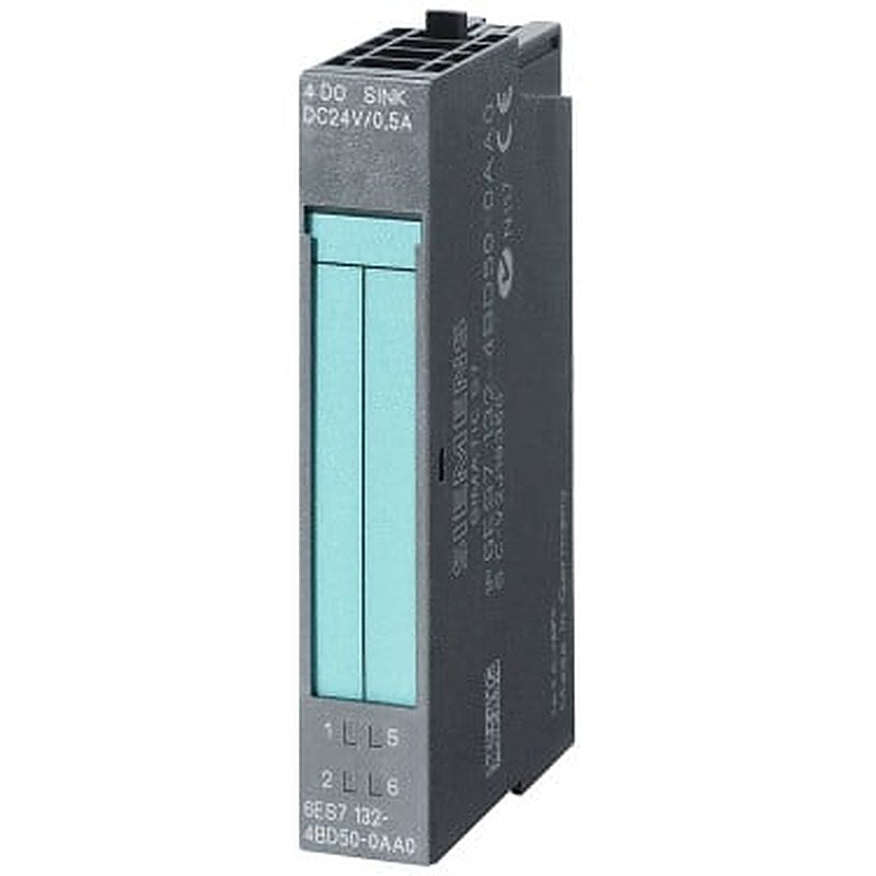 SIMATIC DP, 5 electronic modules for ET 200S, 4 DO standard 24 V DC/0.5 A, 15 mm width, 5 units per packing unit
