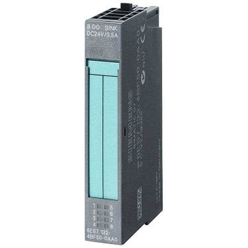 Electronics module for ET 200S, 8 DO Sink Output, 24 V DC/0.5 A, 15 mm width, 1 unit per packing unit