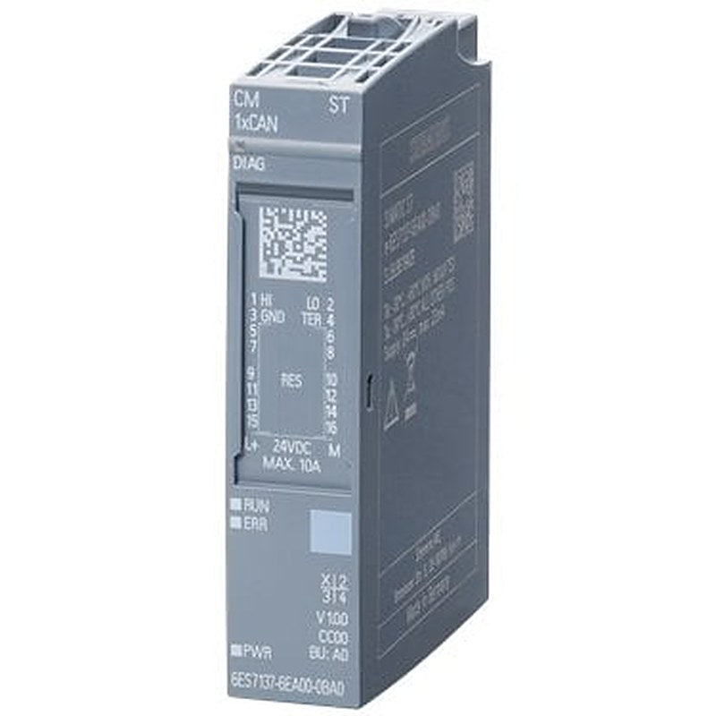 ET 200SP, CM CAN Gateway to CAN or CANopen networks, CAN 2.0A/B, CANopen Manager to CiA301/302, CANopen Slave to CiA301/302, IP20