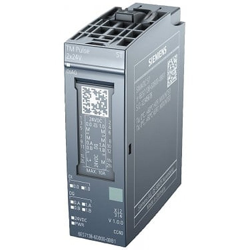 SIMATIC ET 200SP, TM Pulse 2x24V PWM and pulse output 2 channels 2 A for proportional valves and DC motors
