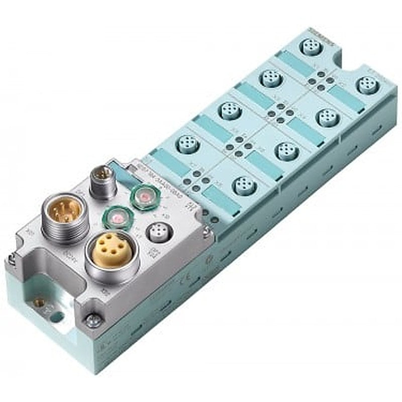 SIMATIC DP, Basic module BM 141 ET 200ECO: 16 DI 24 V DC; 8xM12, Duplicate assignment, Degree of protection IP65/67; Connection block 6ES7194-3AA00-0.A0 separately order