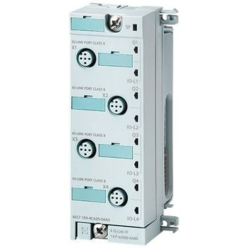 SIMATIC DP, electronic module for ET 200pro 4 IO-Link High Feature, Channel diagnostics, including bus module, Connection module IO 6ES7194-4CA20-0AA0 order separately