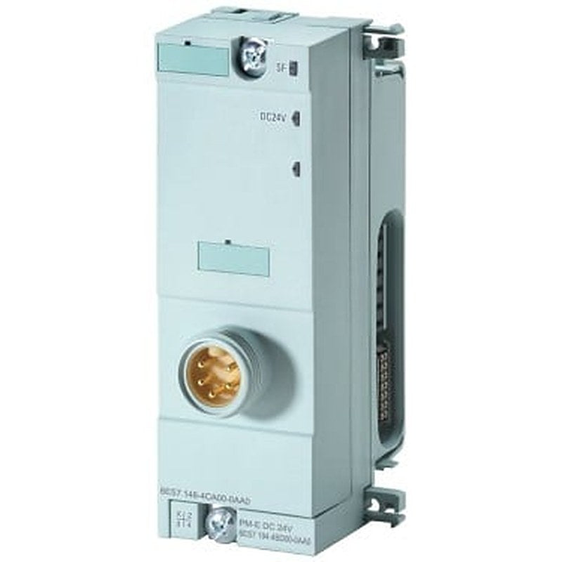 SIMATIC DP, Power module for Electronic modules ET 200 PRO PM-E, 24 V DC, incl. bus module, connection module PM-E 6ES7194-4B.00-0AA0 order separately