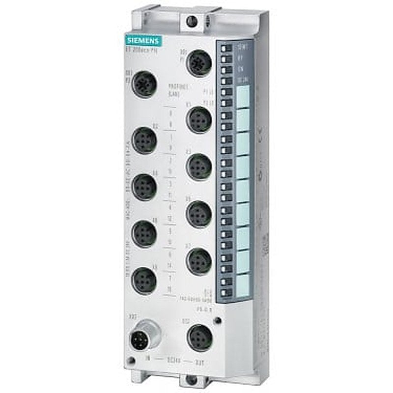 SIMATIC DP, ET 200ECO PN, IO-Link master, 4IO-L+8DI+4DO 24 V DC/1.3A 8xM12, Duplicate assignment, Degree of protection IP67