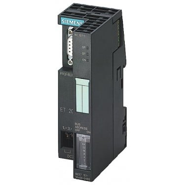 SIMATIC DP, Interface module IM151-1 High Feature f. ET200S; Transmission rate to 12 Mbit/s; data volume 244 bytes each for I/O max. 63 modules can be connected; isochronous mode Bus connection via 9-pin D-sub incl. termination module