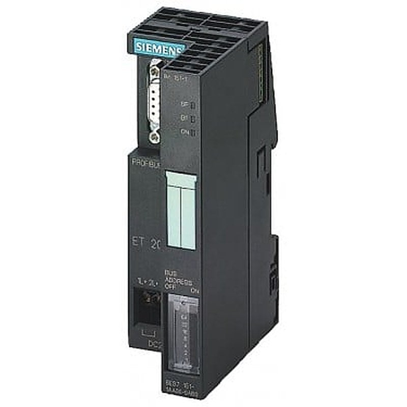 SIMATIC DP, Interface module IM151-1 High Feature f. ET200S; Transmission rate to 12 Mbit/s; data volume 244 bytes each for I/O max. 63 modules can be connected; isochronous mode Bus connection via 9-pin D-sub incl. termination module