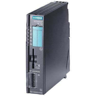 SIMATIC DP, interface module IM152-1 for ET200iSP, PROFIBUS interface Standard and redundant operation, Ex ib IIC T4 Gb, Ex ib I Mb