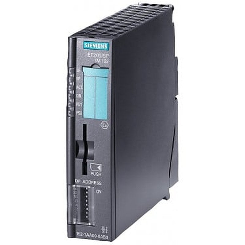 SIMATIC DP, interface module IM152-1 for ET200iSP, PROFIBUS interface Standard and redundant operation, Ex ib IIC T4 Gb, Ex ib I Mb