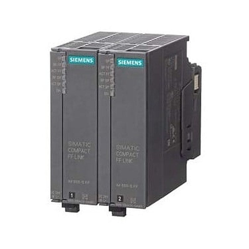 SIMATIC FF Link, IM 153-2 FF connection FF Link Foundation Fieldbus Linkmaster with redundancy capability Type of protection IP 20 for extended temperature range only in connection with Field Device Coupler FDC 157 (Single or redundant)