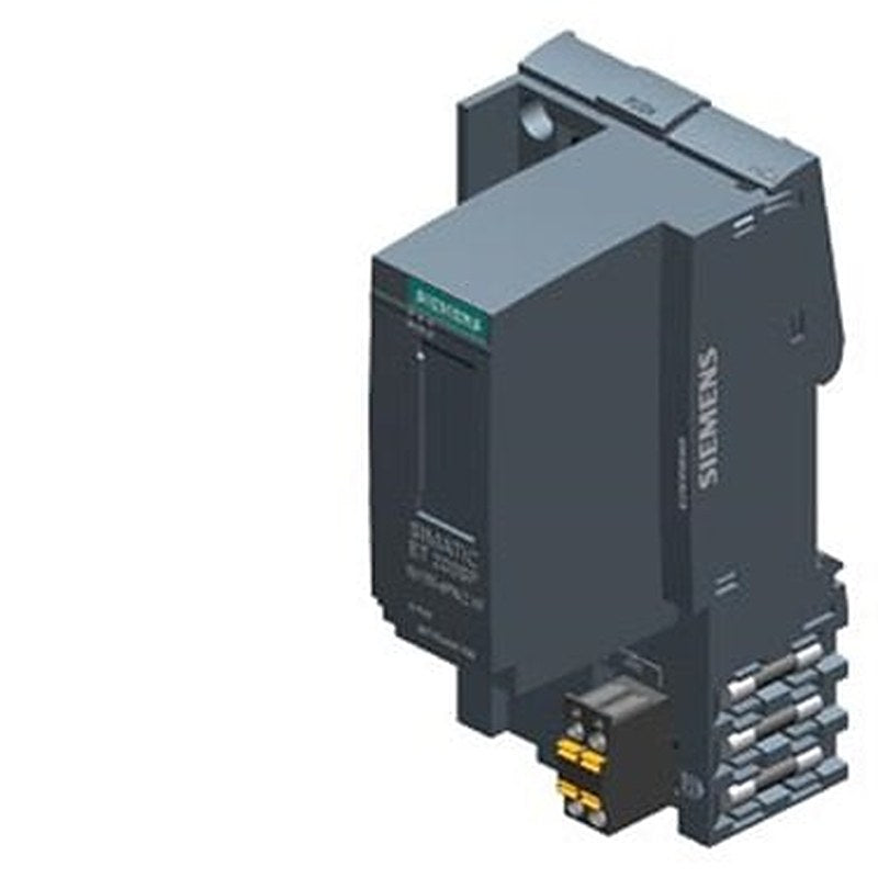 SIMATIC ET 200SP, PROFINET, 2-port interface module IM 155-6PN/2 High Feature, 1 slot for BusAdapter, max. 64 I/O modules and 16 ET 200AL modules, S2 redundancy, multi-hotswap, 0.25 ms, isochronous mode, optional PN strain relief, including server module